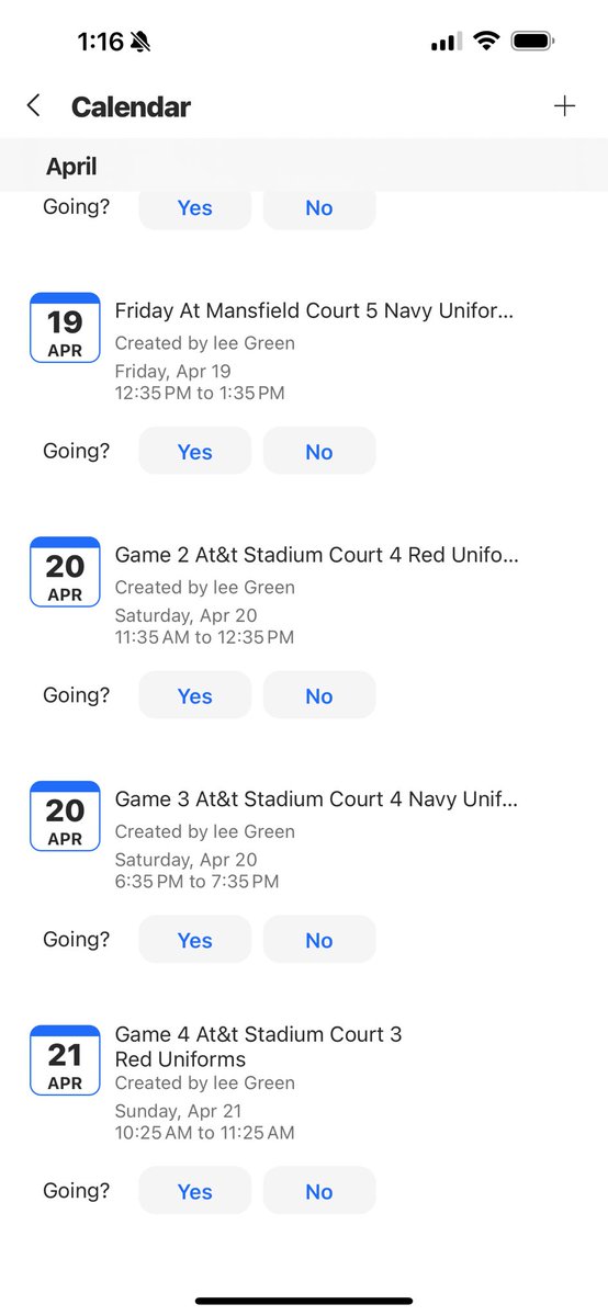 My schedule <a href="/TheHeartOfTexas/">The Heart of Texas</a> <a href="/leegreenbb/">Lee Green Basketball</a>
