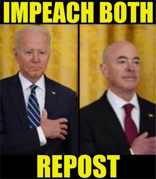 @RealAlexJones I don’t know how many times I can say this, Impeach these TRAITORS! Both of them!!