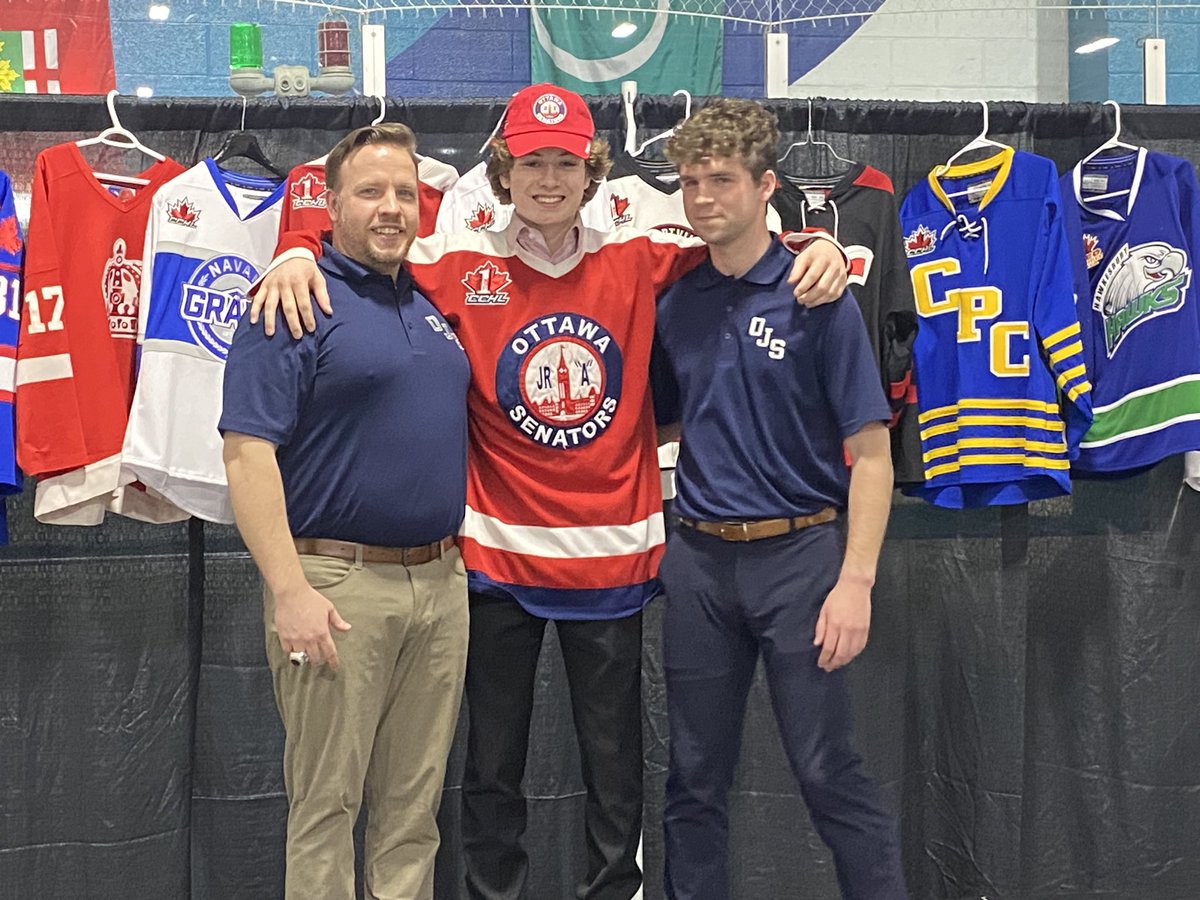 With our fourth round pick we are proud to select: Devin McCarthy (Myers U16) “It feels good! Really exciting” -Devin McCarthy #Draftday #Nodaysoff #OJS #JrA #CCHL