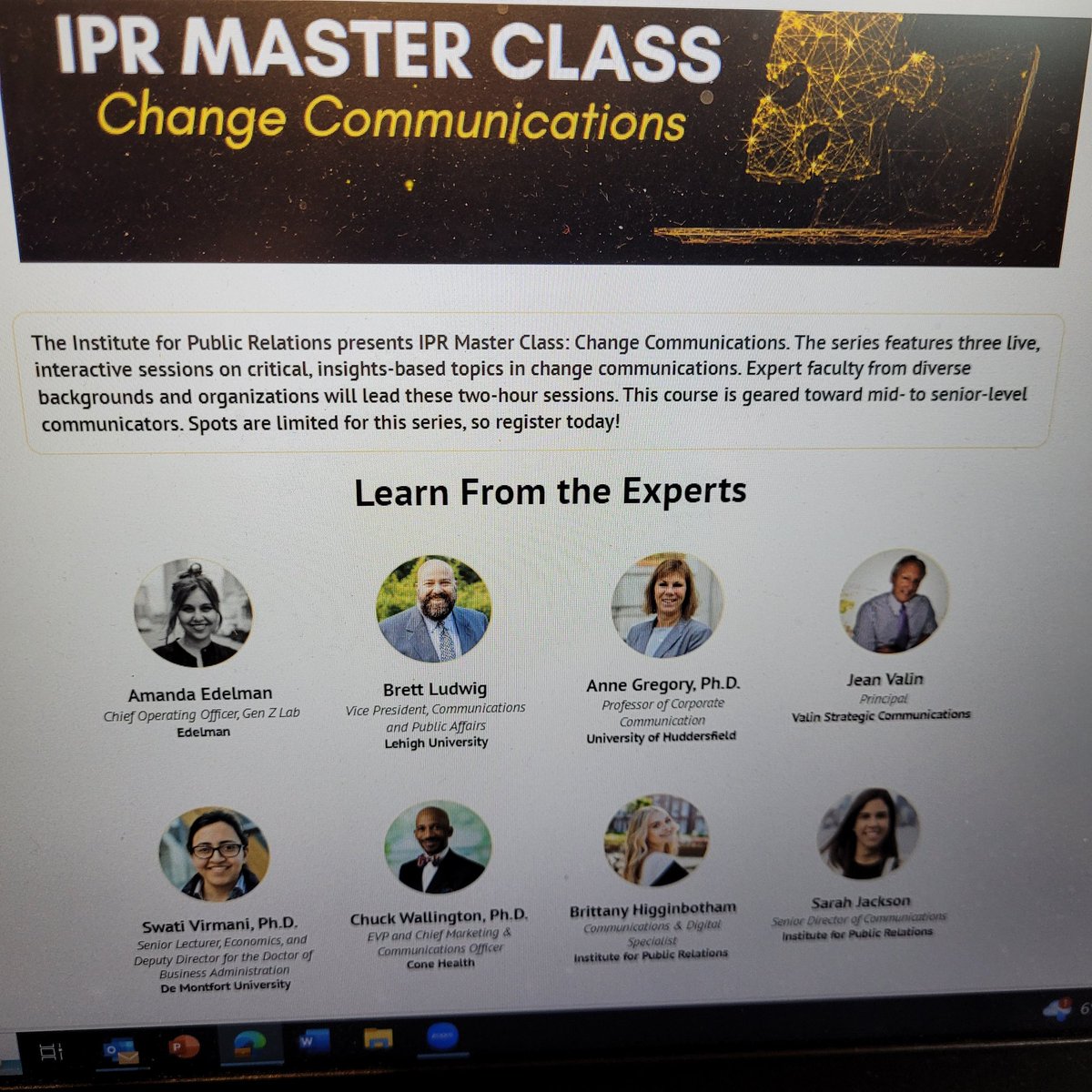 Anne Gregory (@gregsanne) on Twitter photo Today's session for @InstituteforPR with my 'Humans Needed More Than Ever' co-authors <a href="/JeanValin1/">Jean Valin APR, Fellow CPRS, Fellow CIPR (hon)</a> and <a href="/swativirmani8/">Swati Virmani</a> was a real highlight. Switched on and knowledgable US practitioners made for fabulous discussion <a href="/CIPR_Global/">Chartered Institute of Public Relations</a> Today's session for @InstituteforPR with my 'Humans Needed More Than Ever' co-authors <a href="/JeanValin1/">Jean Valin APR, Fellow CPRS, Fellow CIPR (hon)</a> and <a href="/swativirmani8/">Swati Virmani</a> was a real highlight. Switched on and knowledgable US practitioners made for fabulous discussion <a href="/CIPR_Global/">Chartered Institute of Public Relations</a>