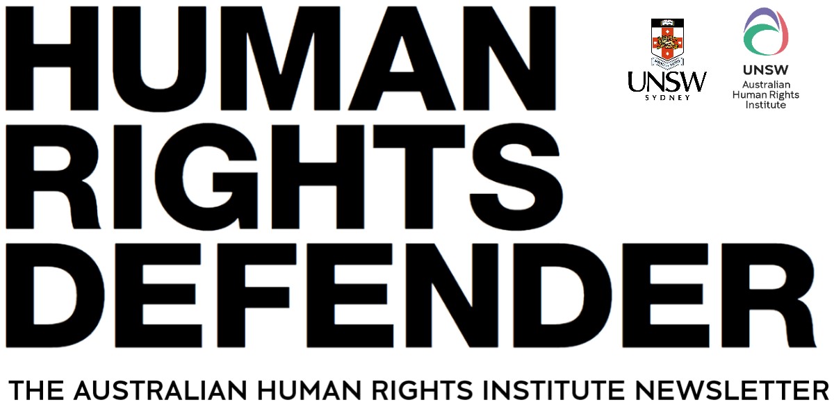 HUMAN RIGHTS DEFENDER | This month's issue of our e-news is out now. Catch up on the latest human rights news, events and research here: bit.ly/3W4cOZK And don't forget to subscribe: bit.ly/HRDSubscribe