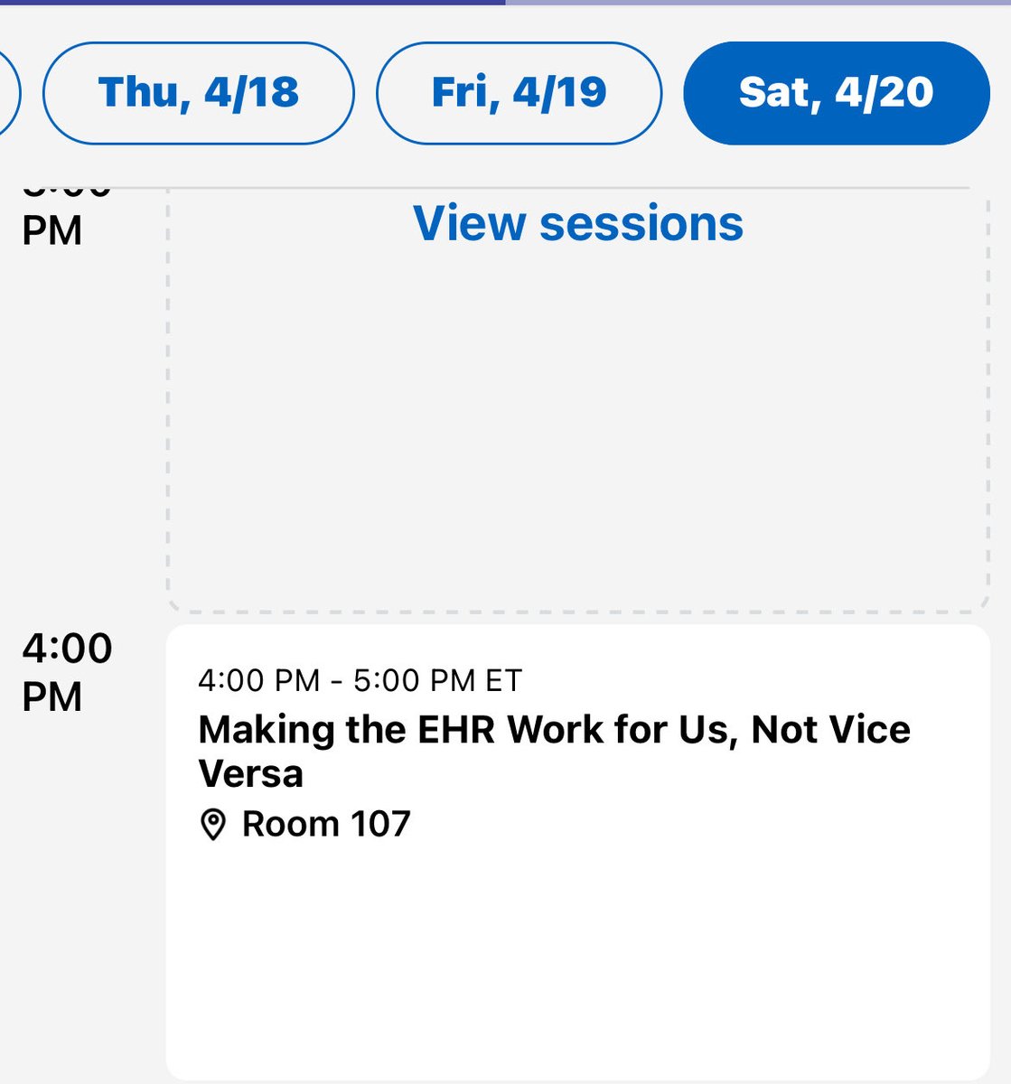 Hey #ACPIMPhysicians! Stay until the end of #IM2024! Join @rmishuris, @LisaRotenstein and me Saturday afternoon to make the #EHR part of the team, not an opponent !