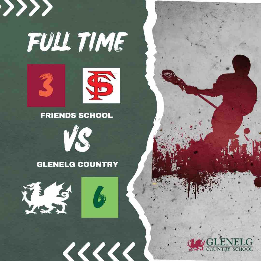 Boys Lacrosse with their second win in a row! The Reid Brothers strike again with 5 goals between the two of them. Chase Traff ‘25 anchored the Dragons in goal with 14 saves, holding Friends scoreless through 3.5 quarters. #godragons #glenelgcountry