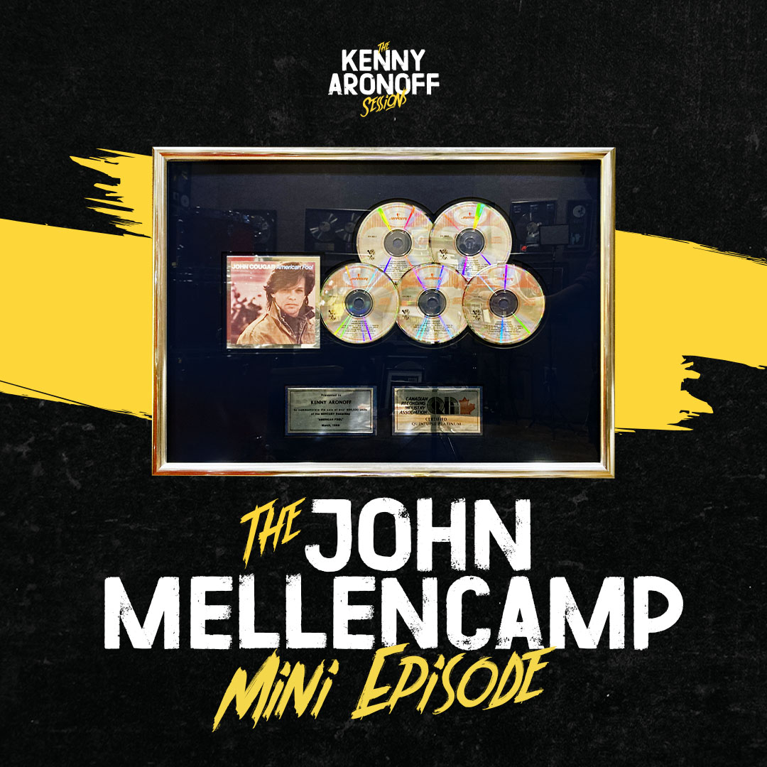 LIVE NOW: In this episode, Kenny shares how he created drum parts for some of @johnmellencamp's biggest hit singles 'Jack and Diane', 'Hurts So Good', 'Authority Song', and 'Crumblin' Down.' Finding solutions to problems requires creativity and innovation and EVERYONE should…