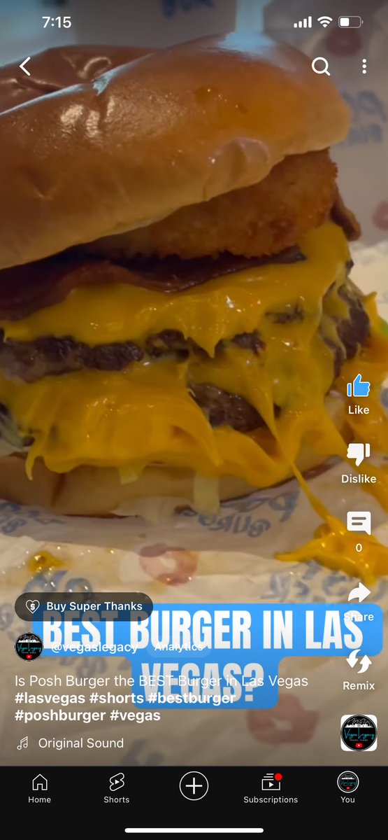 Is Posh Burger the BEST Burger in Las Vegas #lasvegas #shorts #bestburge... youtube.com/shorts/4wwkDu4… via @YouTube #lasvegasfood #bestburger #bestburgerinlasvegas 🔥🔥🔥🔥🔥🍔🍔🍔🍔🔥🔥🔥😎😎😎