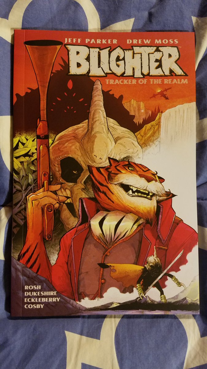 Got some good mail the other day. Backed BLIGHTER on Kickstarter and am excited to read it. cc: @jeffparker @drew_moss @artofroshan @eDukeDW @JeffEckleberry @NateCosby