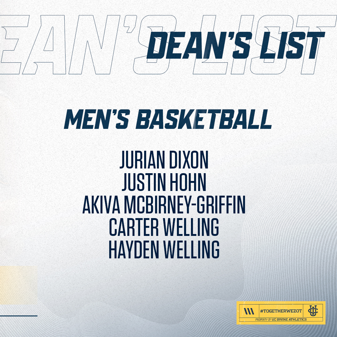 Shoutout to our guys named to the 2024 Winter Quarter Dean’s List! 💯 #TogetherWeZot | #RipEm
