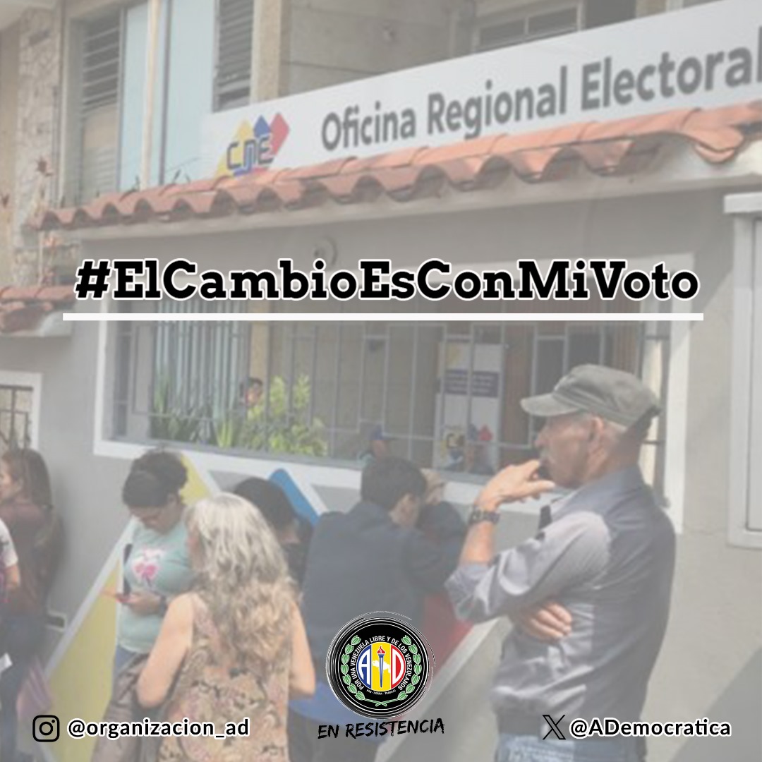 El cambio que anhelamos está en nuestras manos. Cada voto cuenta, cada voz es importante. Juntos, podemos transformar nuestra nación #ElCambioEsConMiVoto