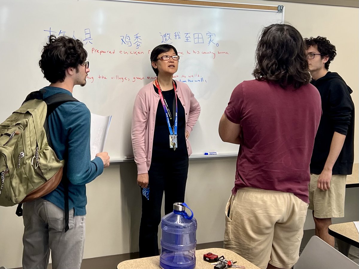 Chinese Translation Workshop led by Wenhong Teel for the Translation Society of UCF