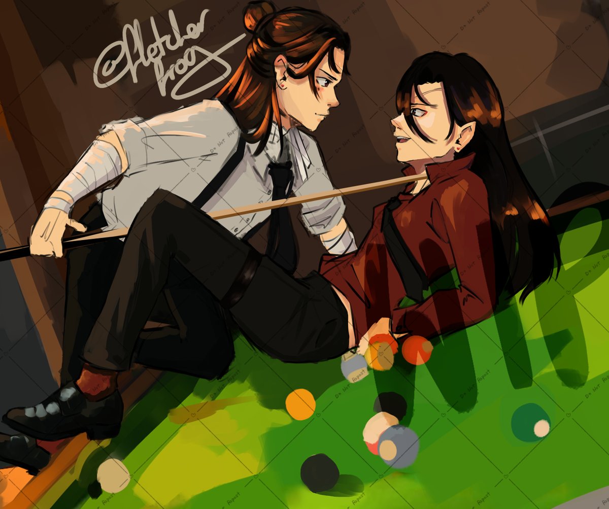 This drawing! 💚💚💚

✨Chefs Kiss!✨
😎😎😎😎😎
Mafia Heaven official's blessing??? 🤣