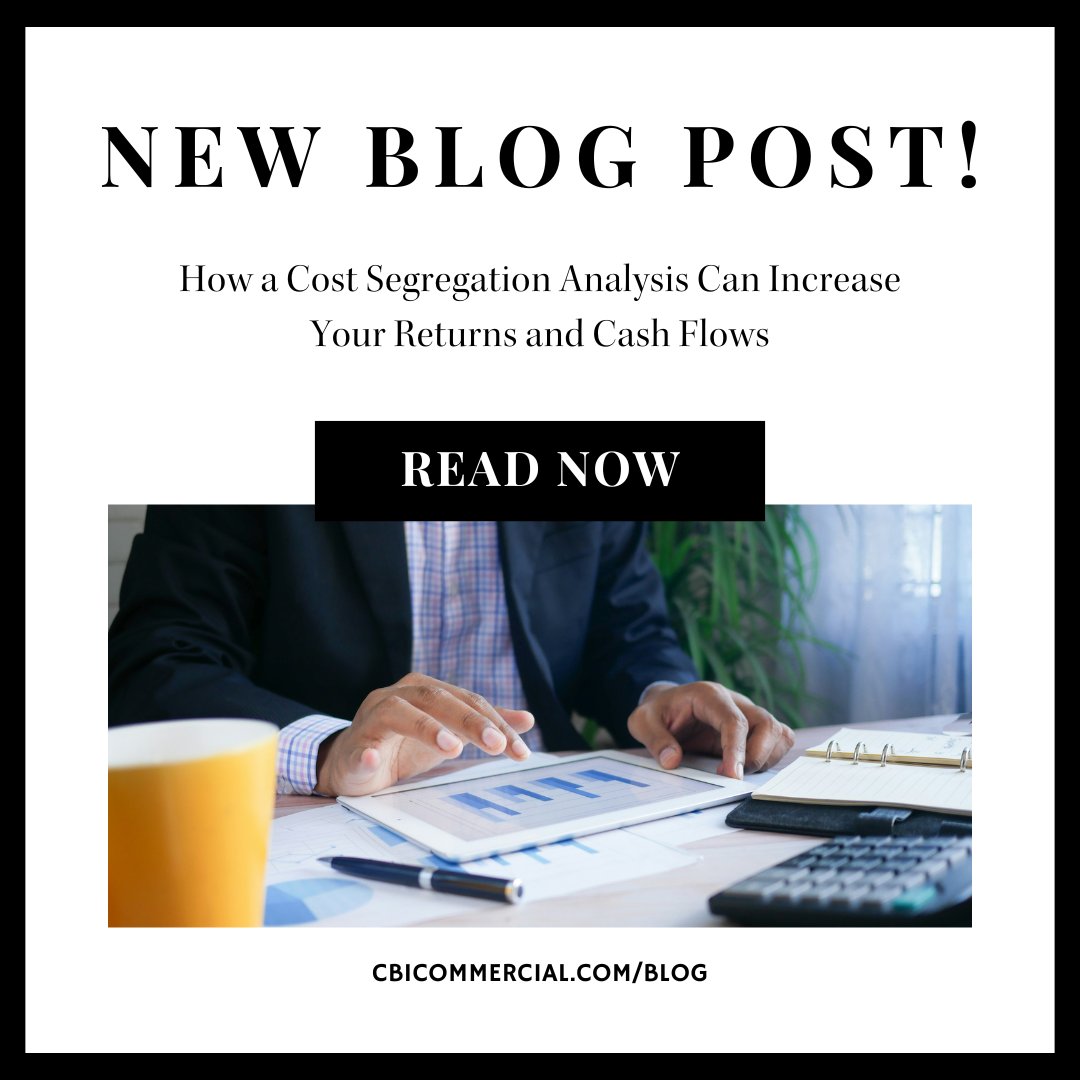 Our latest blog explores the concept of cost segregation analysis and how it can benefit real estate investors. 💰Read at cbicommercial.com/blog/how-a-cos… #costsegregation #investment #realestateinvesting #investor #realestate
