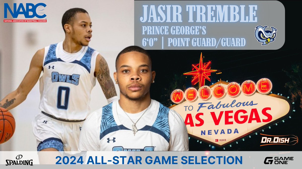 NJCAAMBBCoaches's tweet photo. 🌟2024 ALL-STAR SELECTION🌟

Jasir Tremble (@tremblejay21) of @MbbPgcc has been selected as a 2024 NJCAA Men's Basketball All-Star!

✅2nd Team All-American
✅1st Team All-Region
🏀Averaged 23.4 PPG

#NJCAABasketball🏀 https://t.co/8OVqt1V8MF