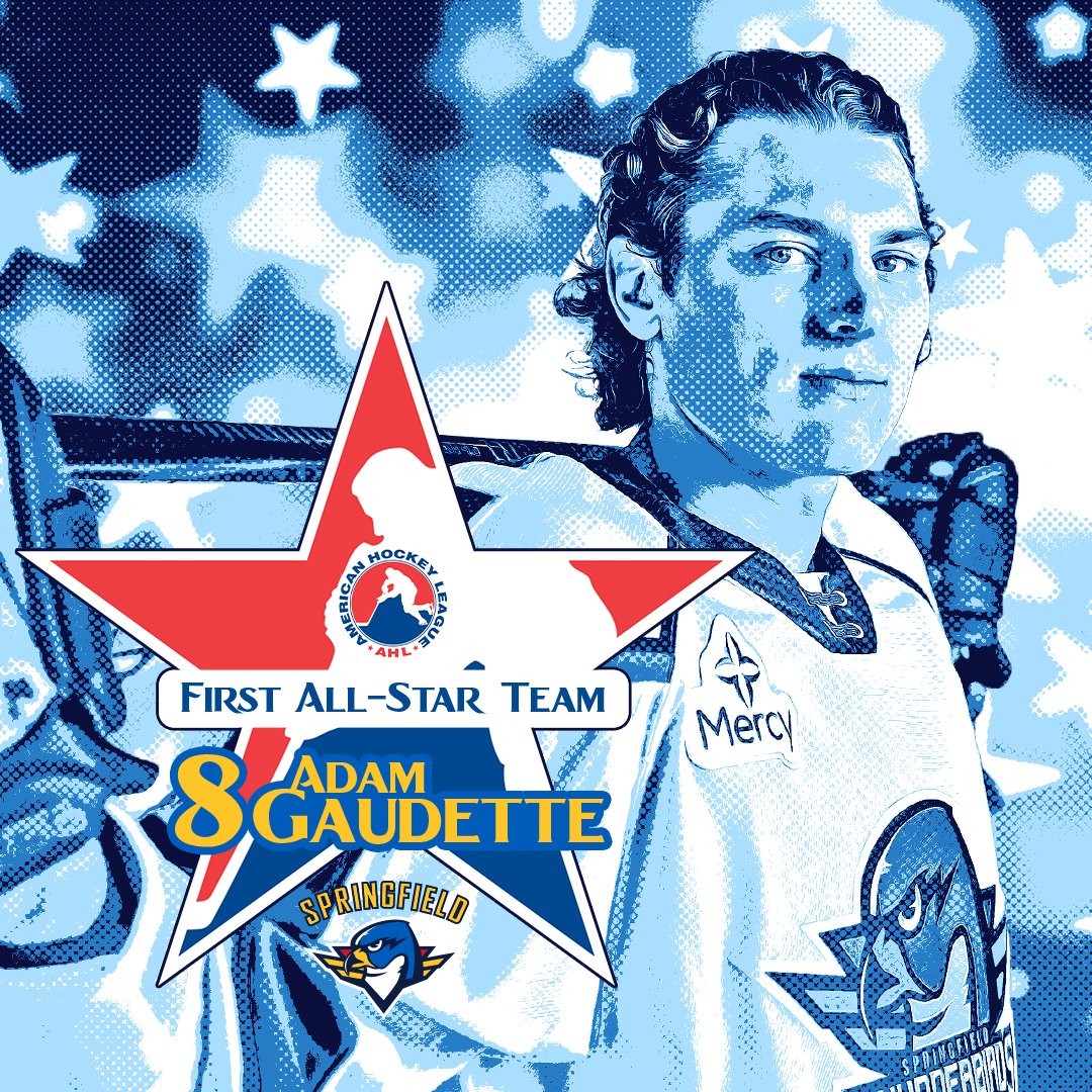 In Gaud We Trust Adam Gaudette has been named to the AHL First All-Star Team ⭐️
