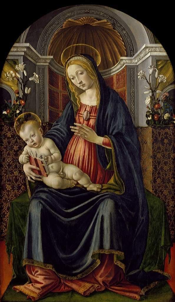 Filippino Lippi. Madonna col Bambino