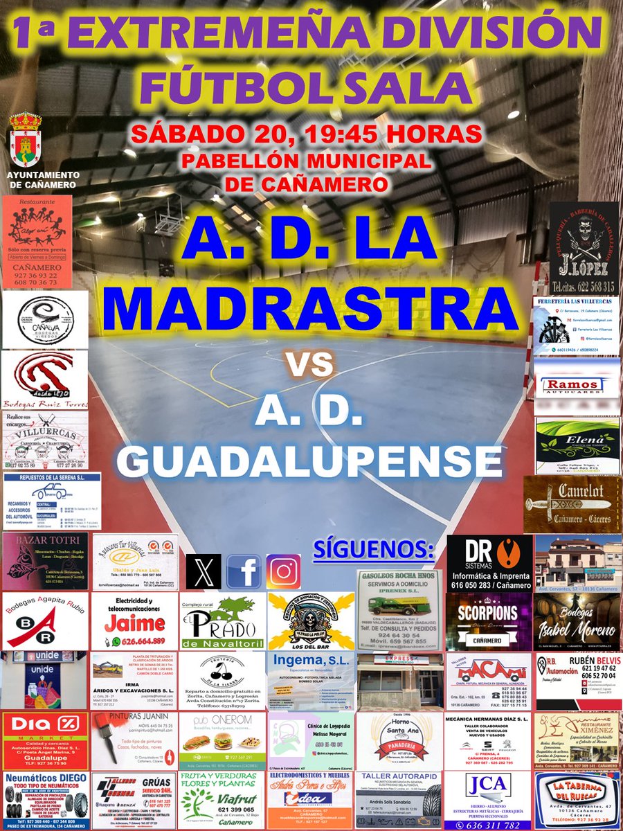 ¿ESTAIÍS PREPARADOS?
Nosotros SI.
EL SÁBADO de todos los SÁBADOS.
Los nuestros van a darlo todo por seguir adelante......
Vente y animales......
A por todas ⚽️⚽️⚽️⚽️
Somos equipo 💪💪💪💪💪💪💪