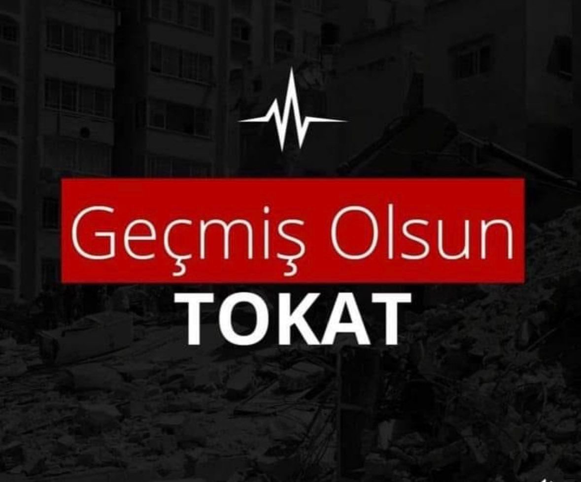 #Tokat’ın Sulusaray ilçesinde meydana gelen ve çevre illerden de hissedilen 5.6 büyüklüğündeki depremden etkilenen yurttaşlarımıza geçmiş olsun dileklerimi iletiyorum.