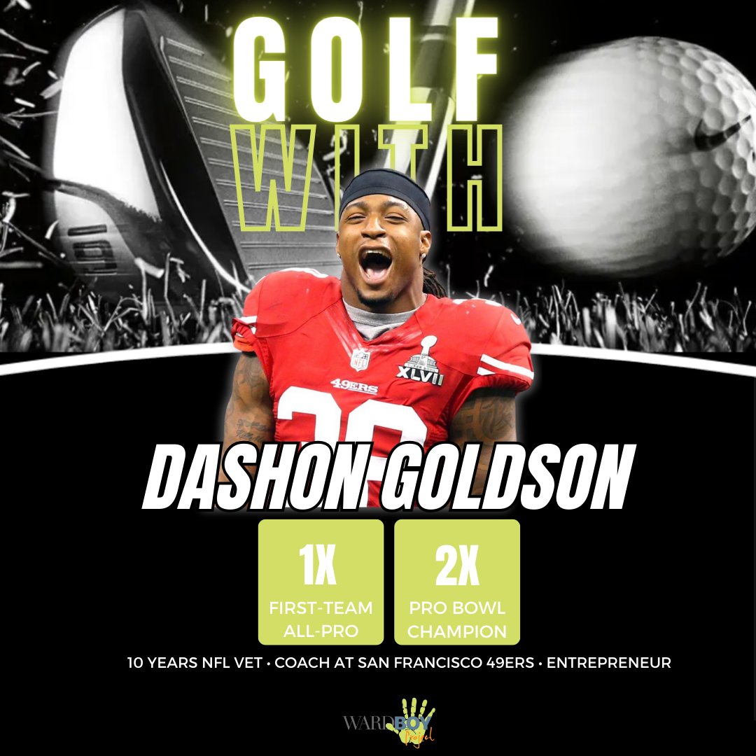NFL veteran Dashon Goldson is hitting the greens with us at the 1st Bay Area Golf Tournament! Known for his gridiron prowess and championship mentality, Dashon brings his winning spirit to the golf course. Don't miss your chance to tee off alongside a true sports legend! ✔️BIO