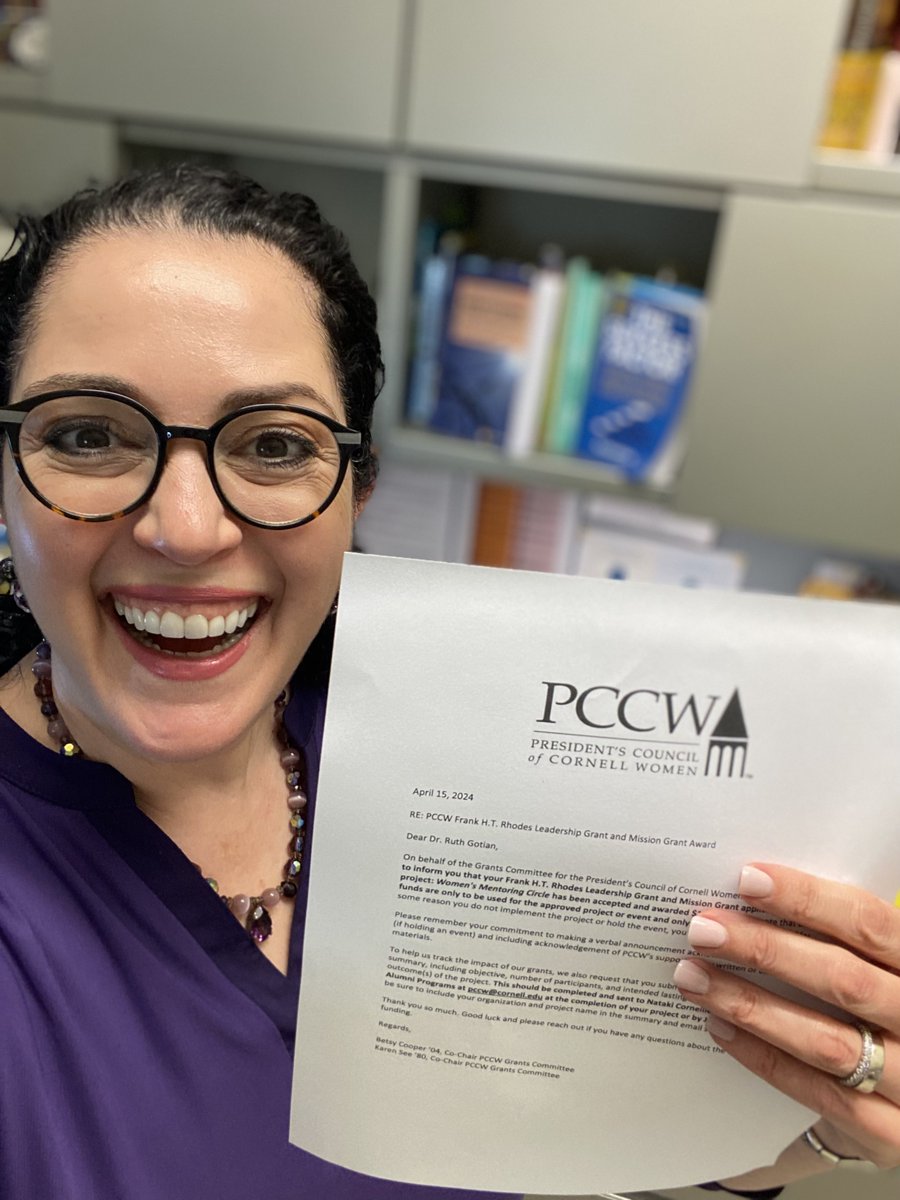 🌟 Exciting news! 🌟 Delighted to share that our grant for the Women's Mentoring ⭕️ @WCMAnesthesia was renewed by @Cornell_PCCW! 

Deeply honored for this continued support, enabling us to empower women in medicine through mentorship and impactful programming. 💪💼 👩‍⚕️💫