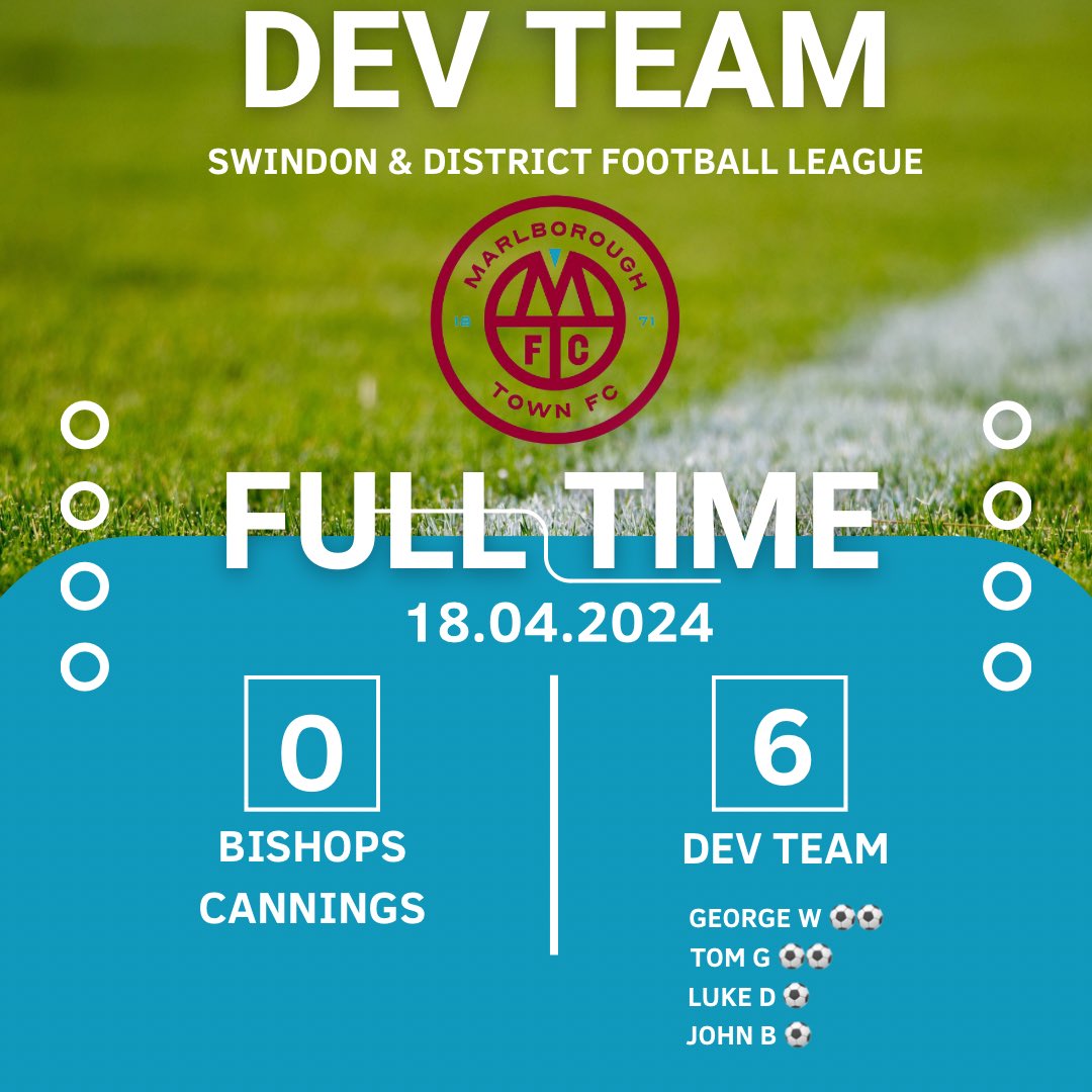 Fantastic result for the development team tonight. 💪🏻