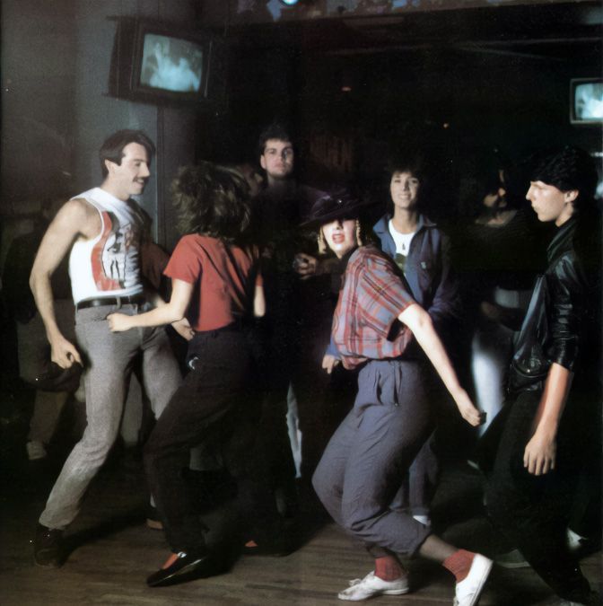 Dancing in the Eighties.