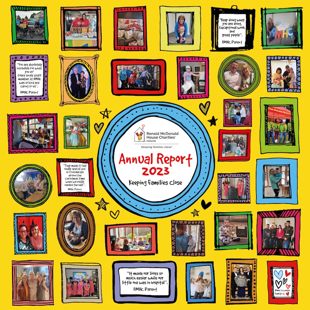 We invite you to read about our 2023 House highlights and the impact you made possible in our Annual Report, available here 👉 loom.ly/6hpQoD8

Thank you again. Without you there simply is no Ronald McDonald House 🏠💛