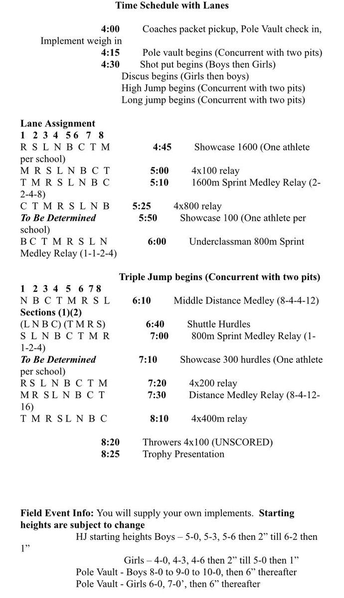 We travel to Marion for the Flyer Spectacular. Time schedule is posted. Good luck to all competitors tonight!