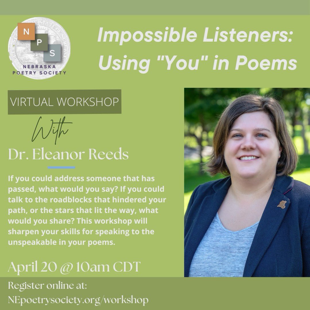 Poems often address the west wind or reproach an absent lover, knowing it is impossible for them to hear us and yet trusting in the power of poetic language to communicate. Learn more and sign up here: nepoetrysociety.org/workshops
#learnfromthebest #poetry #poets #poetryworkshop