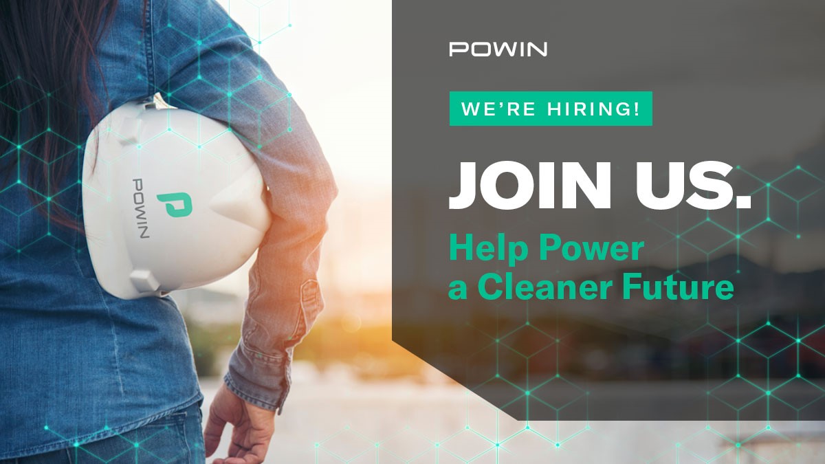 🌟 Join #TeamPowin and be part of something BIG! 🌟 We're dedicated to delivering safe and scalable #energystorage systems, and we want YOU on board! 🔋
Explore our current job openings and #makeanimpact with us. ⚡

powin.com/careers/

#CareerOpportunities #JoinOurTeam