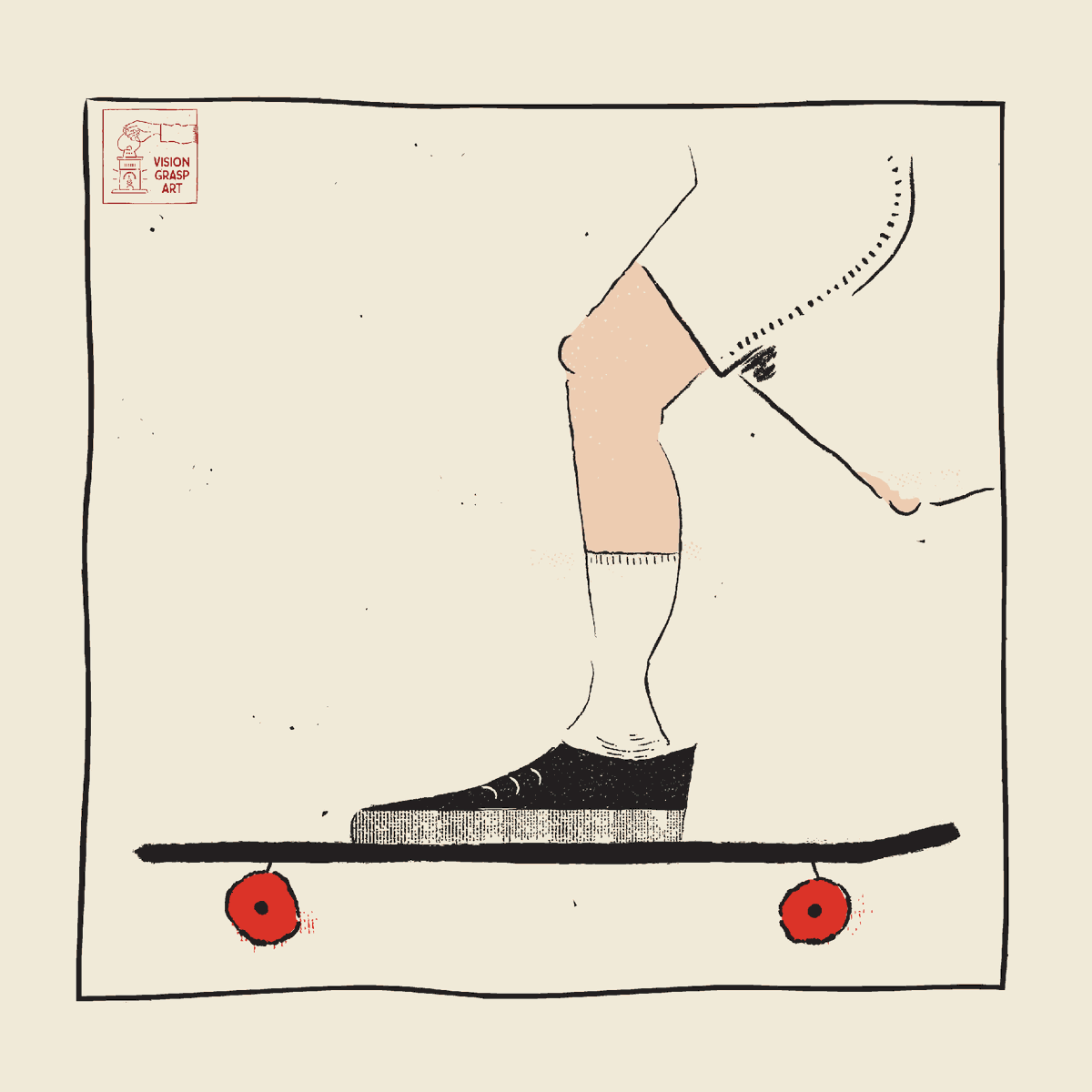 VisionGraspArt's tweet photo. Skateboarding 

#illustration https://t.co/92w5Bga5Eo