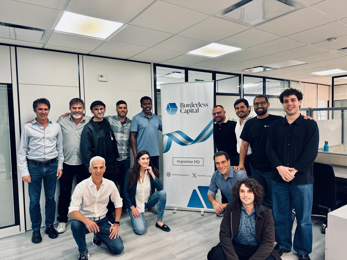 🇦🇷 Excited to welcome the new Argentina <a href="/borderless_cap/">Borderless</a> team and opening our new LatAm HQ in the City of #BuenosAires🧉