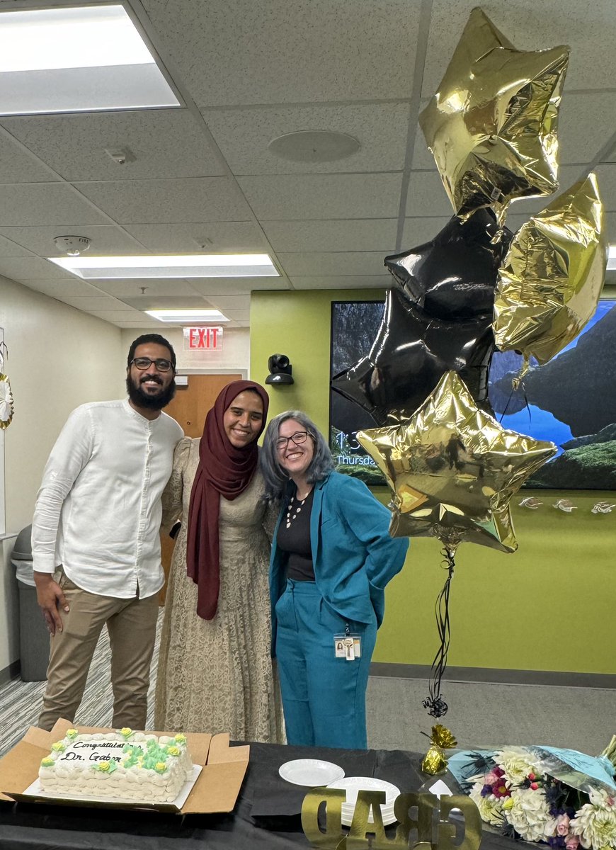 Congratulations Dr. Mohamed Gaber on successfully defending your PhD thesis! @wakeforestmed @WakeCancer @WakeMCB