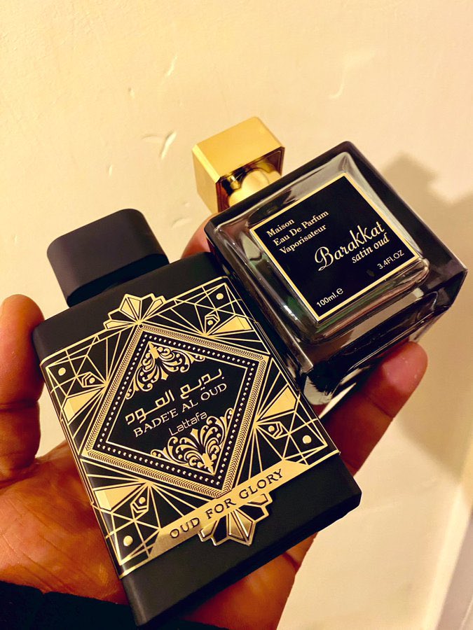 Rae_Hann's tweet image. #sotd inspired by the #fragspace

Oud Mood Satin + Oud for greatness 

It’s the City Boy frag. 

Insane combo