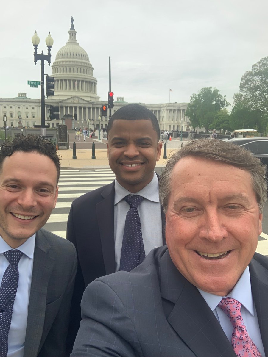 Yesterday, #policy advisor Scott Mason and public affairs advisor Misha Lehrer, along with our client Alex McGee, took on #CapitolHill by storm, diving into all things #blockchain. It's an important step in ongoing dialogues around the future of #blockchaintechnology!