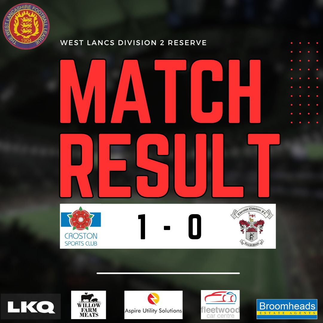 Bry & Res 'A' fell to a 1-0 away defeat to @crostonsc Res. After going down to 10 men early in the second half they found themselves under constant pressure and eventually conceded in the 85th minute. A tough game for the boys on the night👎 MoM: @AaronRoskell 🏆 #TCFC 🔴