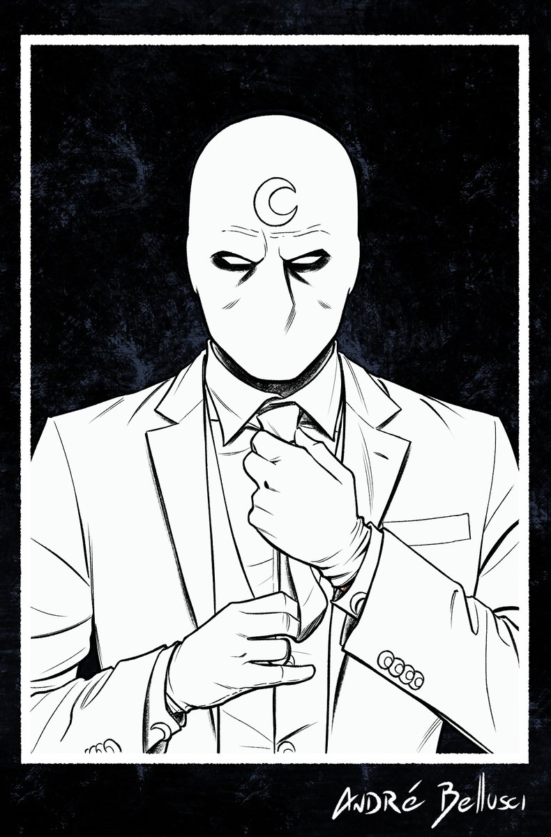 andrebellusci's tweet photo. Mr. Knight

#MoonKnight #MarvelComics #Marvel #comics #ComicArt https://t.co/STDCdc8lu8