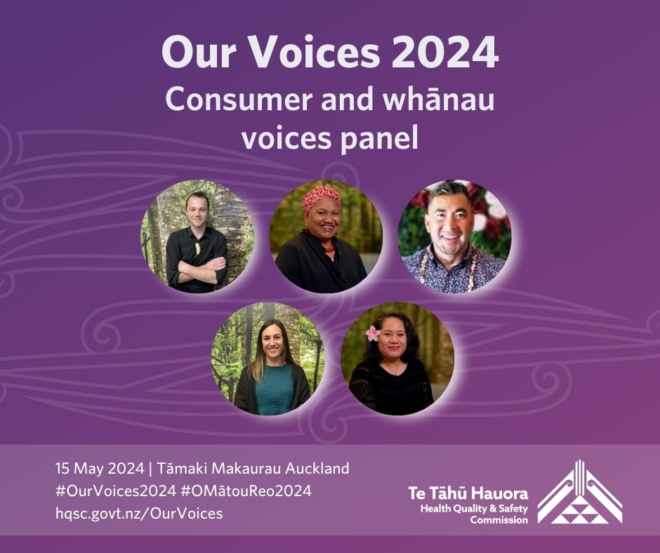Don't miss out on our Ō mātou reo: Consumer and whānau voice panel discussion on how consumer and whānau voice is shaping our health system. Register now to secure your spot: bit.ly/48iTN8n #OurVoices2024 #OMātouReo2024 #ConsumerHealthForumAotearoa #ConsumerVoice