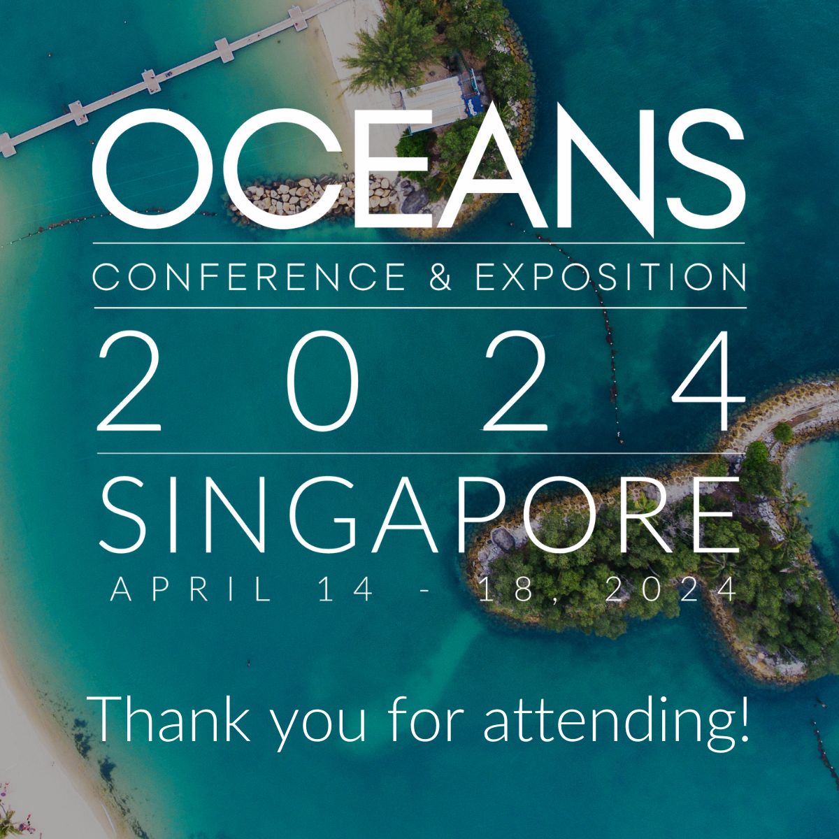 Thank you to everyone who attended OCEANS 2024 Singapore! Your participation made this event a huge success. We hope you had a fantastic time and gained valuable insights. Safe travels, and we look forward to seeing you again soon! #OCEANS2024Singapore #OCEANSFanatic #savethedate