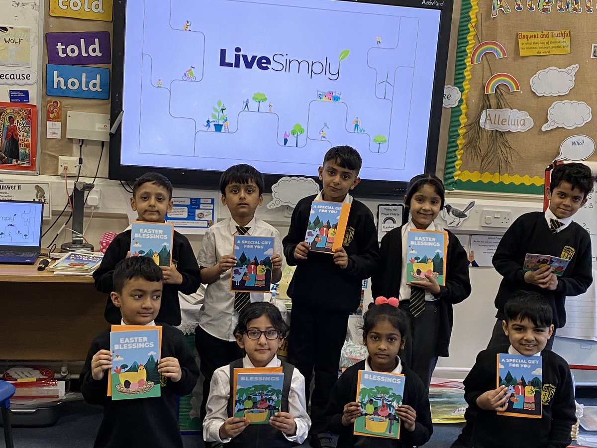 Year 2 delivered our Cafod gifts to classes today following our World Book Day charity event to teach someone to read. We hope that this will bring joy and happiness to our fraternal family. @CAFOD @SiobhanFarnell #livesimplyhfb10 @BCPP__ @BhamDES @BrumSchOfSanc