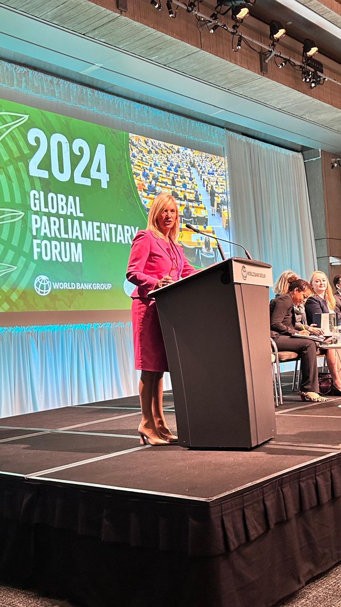 And with that, the #2024GPF has come to a close! Thanks so much to our incredible @WorldBank, @IMFNews, and private sector speakers, and to the MPs who came from around the world to D.C. to put their heads together on the most pressing global challenges. An enormous success!