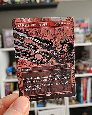 Textured Foil card's out of Magic's Outlaws of Thunder Junctions hit differently❗🤩 #MagicTheGathering