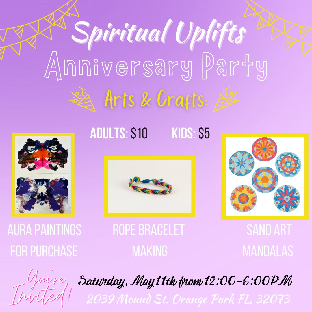 Please mark your calendars for our 13th Anniversary Party! We will have plenty of fun activities and things for you to enjoy! #metaphysical #metaphysicalstore #spiritual #spirituality #healing #readings #event