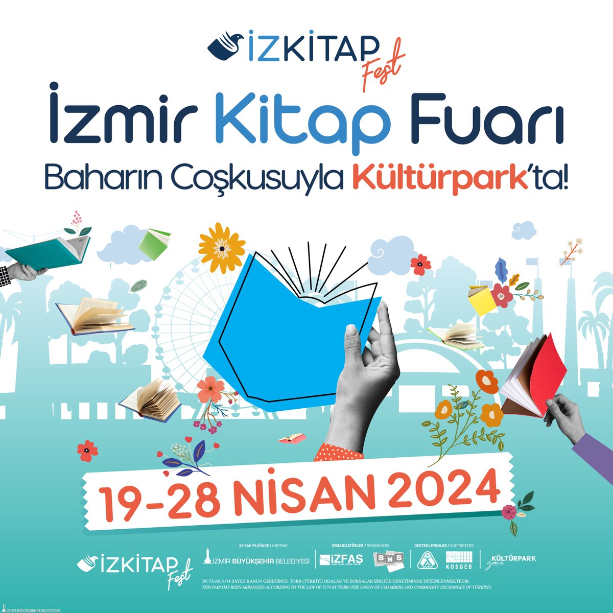 DoguBatiYayin's tweet photo. 19-28 Nisan 2024 tarihleri arasında İzmir Kitap fuarındayız.
Okurlarımızı bekleriz.
Yer: Kültürpark
Ziyaret Saatleri: 10.00 - 20.00
#kitap #izkitap #kitapfuarı #izmir #dergi #posterler #tarih #felsefe #sosyoloji #edebiyat #sanat #antropoloji #siyasetbilimi #mitoloji #bilim https://t.co/uOjfvPT0wb