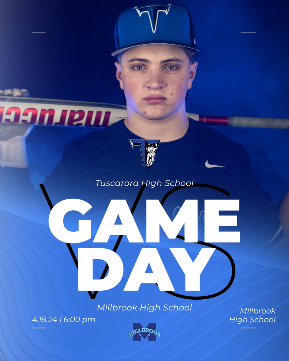 🔥Game Day!🔥 📆4/18 🆚Millbrook High School ⏰6:00pm 📍Millbrook HS