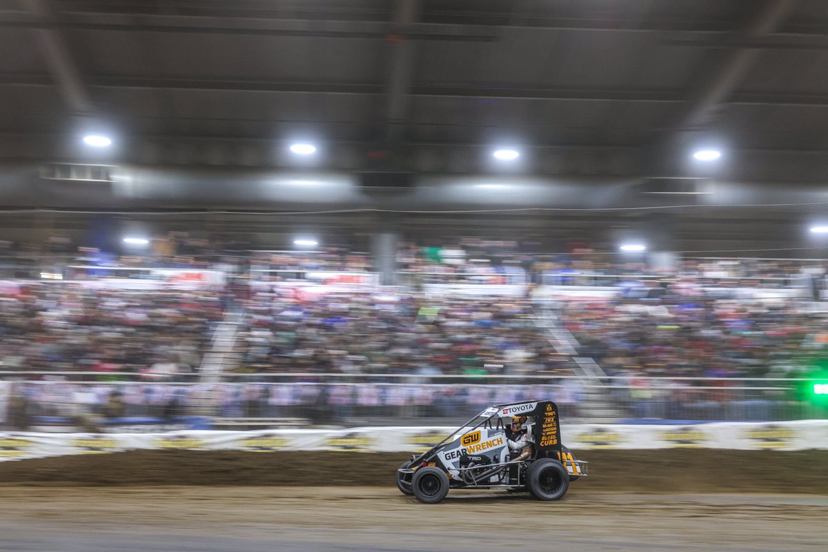 #ThrowbackThursday to the @cbnationals. 270 days left till #ChiliBowl2025. Driver in photo @Cannon_mac08. @KKM_67 Team | @ToyotaRacing | @gearwrench