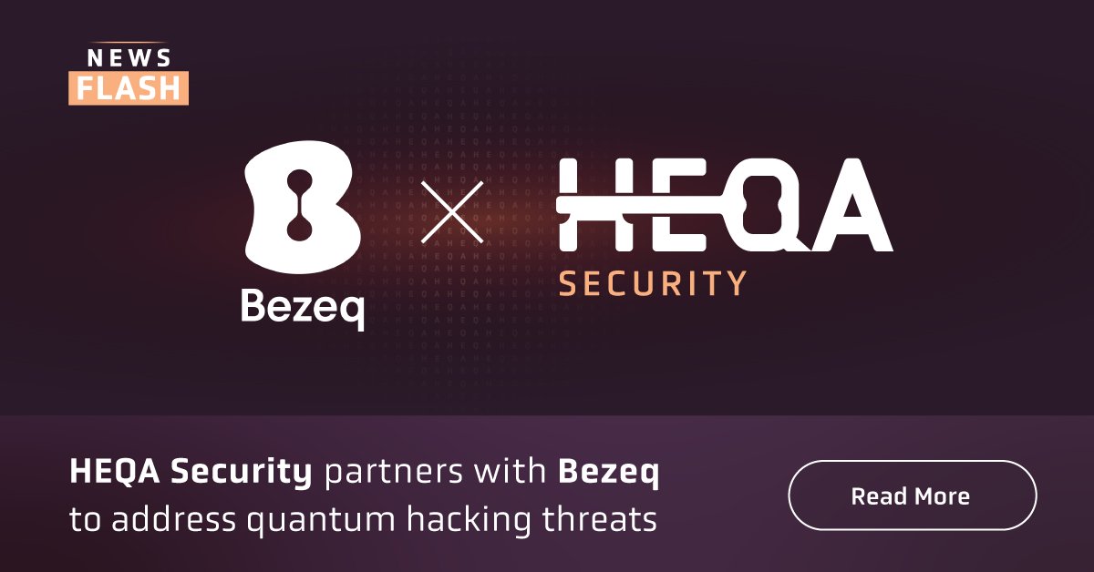 BIG NEWS! 📣  We're thrilled to announce a groundbreaking collaboration between <a href="/bezeq/">בזק</a> , Israel's leading #telecommunications group, and HEQA Security! 🎊 Check out the full press release: heqa-sec.com/blog/bezeq-to-…
