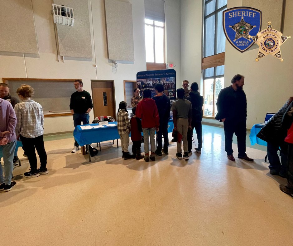 ACSO staff had the pleasure of speaking with students at a job fair hosted by the Tag Homeschool Group. Detention Deputies Rodriguez and Sycks spoke with middle and high school students about the career opportunities within the jail, as well as the Explorers and CSO programs!