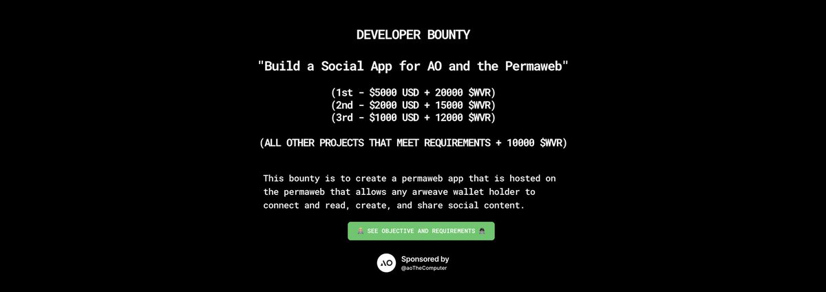 $10,000 IN BOUNTIES AVAILABLE ‼️ Which @aoTheComputer Bounty will you choose? Creative or technical? BOTH? Bounty details here: weaversofficial.com/raid-bounties