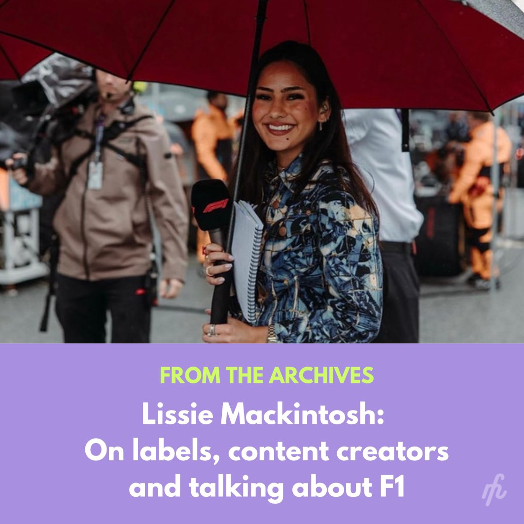 She needs no introduction. Content creator, TV presenter and paddock favourite — it’s Lissie Mackintosh 💜 In 2022, we spoke with Lissie about her journey, womanhood and embracing novelty. Click below to read the interview 🔗 bit.ly/3vNPWmV #WomenInMotorsport #F1