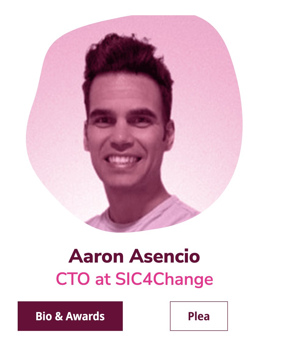 Aaron Asencio, nuestro Coordinador de desarrollo #software tiene un profundo compromiso con el uso de la #Tecnologia para el beneficio social. ¡Ha sido nominado a los #CTO awards de GeekHubs! ¿Quieres apoyarlo con tu voto? 🏆 Ingresa a este enlace: ctosummit.geekshubs.com/cto-awards/