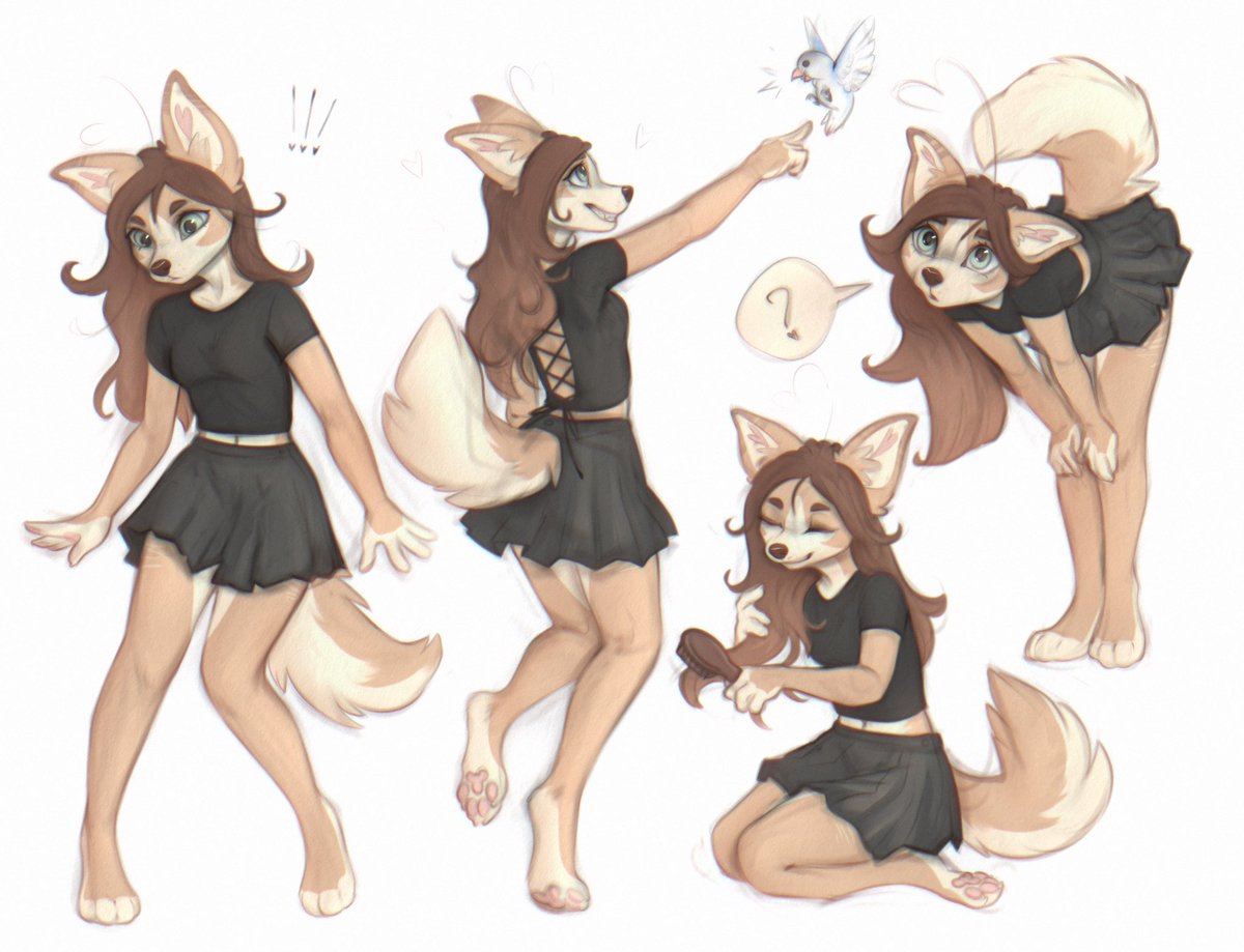 Cotton sketch page!